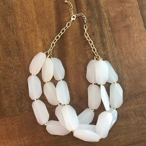 Chunky statement necklace